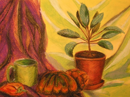 Ярина Лукан. Пастель