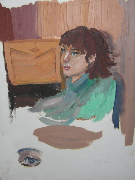 Ярина Лукан. Перше знайомство з олією