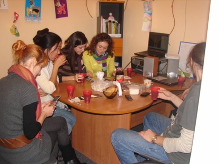 Чаювання після малювання