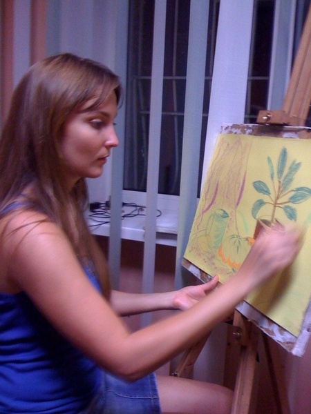 Заняття у новій студії